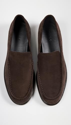 Vince Men's Rafael Suede Loafers, Cocoa Brown, 9 Medium US4