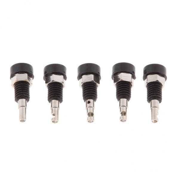 5x5pcs 2mm Banana Jack Safety Panel Mount Binding Post Socket 30-60V 10A Black-image-31