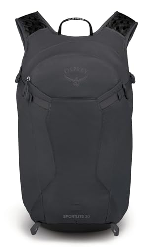 Osprey Sportlite 20L Unisex Hiking Backpack, Dark Charcoal Grey