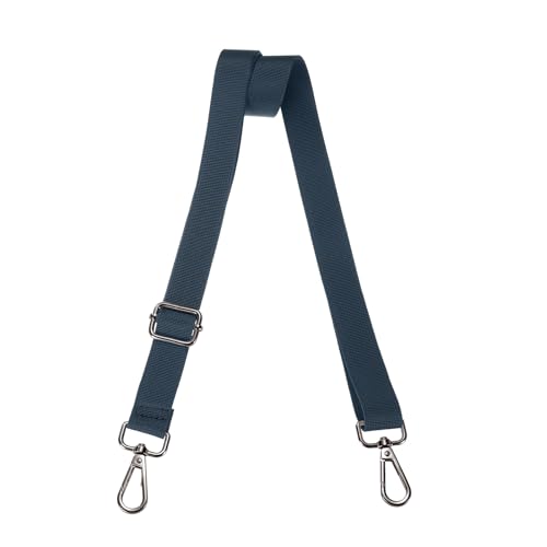 Sangle pour sac à bandoulière réglable 2,5 cm anti-douleur épaule gris bleu