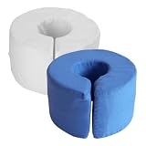 Healeved Cuscino Elevazione Piede 6.69X6.69X3.94 Pollici Supporto Antidecubito Per Gambe E Caviglie Dispositivo Tornitura Paziente Per Migliorare Circolazione E Sollievo Gonfiore Set 2 Pezzi