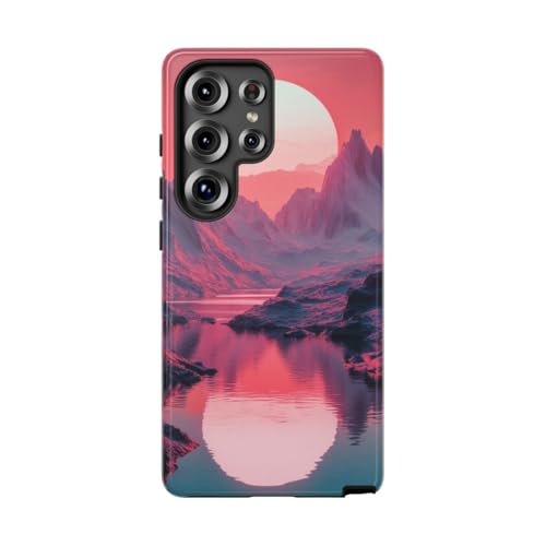 Coque Galaxy S25 Ultra coucher de soleil rose pour sublimer vos soirées en terrasse