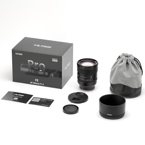 VILTROX AF 85mm F1.4 Pro FE - Objetivo de enfoque completo con gran apertura para cámaras Sony E-Mount A7C A7RII A7SIII A7III A7IV A7RIVA FX3 A1 A9 A93 A5000 A5100 A6000 A6600 ZV-E10 FX30 ZVE1 - imagen 9