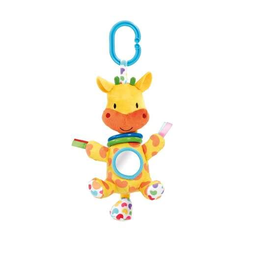 Little LotPull & Jiggle Giraffe Pram Toy Attachable Pram Toy for Children Ages 0 Months and Over