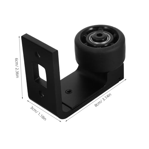Guide sol porte coulissante réglable DOITOOL accessoire de fixation bas pour vitre de douche