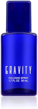 Coty Classics Gravity Eau de Cologne Spray, Seductive Blue Fragrance for Men with notes of Mandarin Orange, Sage, Earthy Woods, Vanilla and Leather 1.7 fl oz (Pack of 1)