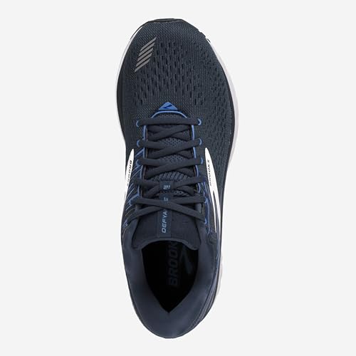 Brooks Brooks Men Defyance 12 Sneaker, Midnight Blue Azure Blue White, 8.5 UK Narrow