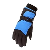 Kinder Strickhandschuhe Jungen Mädchen Unisex Touchscreen Gloves Laufen Warm RadfahrenHandschuhe Sport Fahrrad Fußball Täglich Winddicht Atmungsaktiv Winterhandschuhe Laufhandschuhe Alter 5-12
