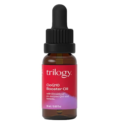 Trilogy CoQ10 Booster Oil - Age-Defying Oil that Boosts Skin Radiance and Reduces Fine Lines & Wrinkles, 0.67 fl oz (20 ml)