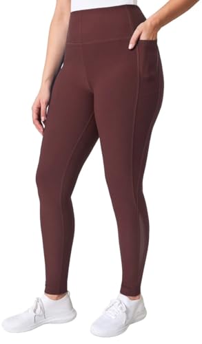 Mondetta Women's Moisture Wicking High Waist Active Legging Pant with