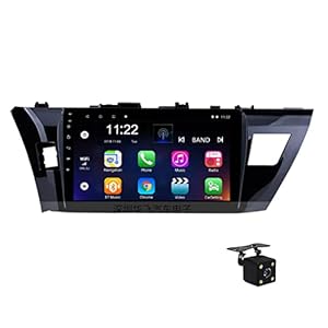 Android 10 Autoradio Compatibele Navigatie, Voor Toyota Corolla 2013-201, Bluetooth Dvd-speler 10 Inch HD Touchscreen…
