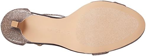 Bandolino Women's Madia Heeled Sandal, Gold, 10 | Image 3