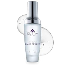 SUTRA Heat Guard Hair Serum for Rejuvenating Dry, Damaged Hair, Smoothing Serum 2.03 oz.