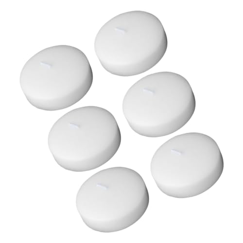 GRIRIW 6pcs Unscented Wedding Floating Candles Romantic Decor for Pool Parties and Gatherings for Enhancing Ambiance at Special Events