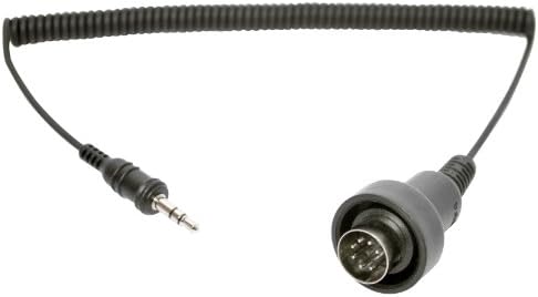 Sena SC-A0120 3.5mm Stereo Jack to 7-Pin DIN Cable for Harley Davidson Ultra Classic, Black