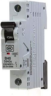 MK Sentry 5940s - 40a Type B Single Pole MCB