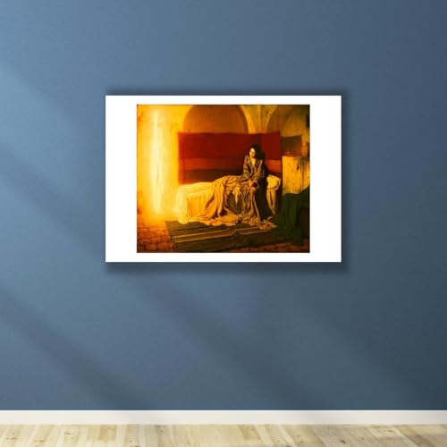 Impression d'art mate de l'Annonciation de Henry Ossawa Tanner Grand Format - 5