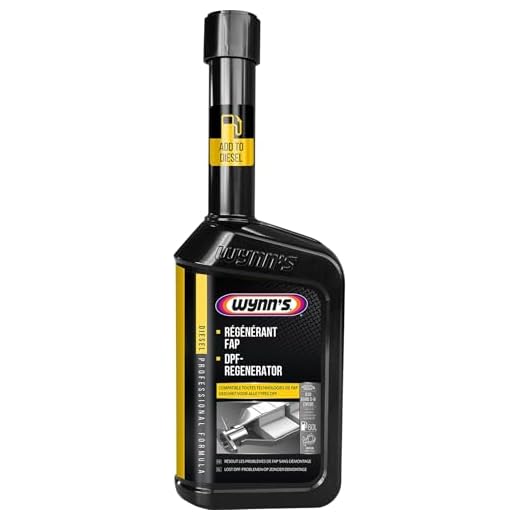 Wynn's Diesel Particulate Filter Regenerator for professional use 500ml