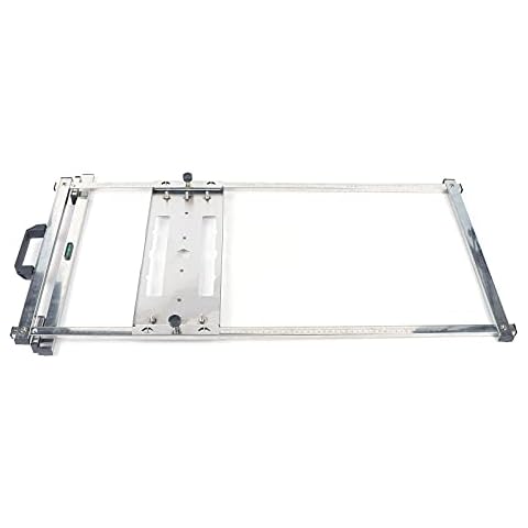 Stainless Steel 7 inches Woodworking Circular Saw Edge Guide Positioning Cutting Board Tool Portable Table Saw Fence Rails Electric Circular Saw Upside Down Cushion Set for Flip-Chip Circular Saw Cover