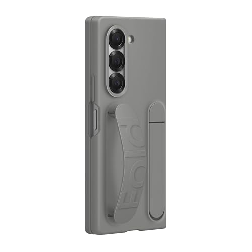 Samsung Galaxy Z Fold 6 Silicone Phone Case, Protective Cover with Stand, Secure Grip, Slim, Soft, Comfortable Design, US Version, EF-MF956TJEGUS, Gray by Samsung - Used condition - Image 5