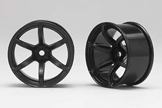 Yokomo RP-6213B8A 12mm Hex Racing Performer Drift Wheels (Black) (2)