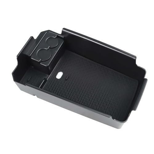 Boîte de rangement IC Handbox noire de qualité supérieure pour console Volvo XC40