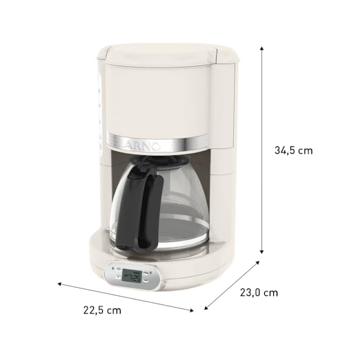 Cafeteira Arno Soleil Marfim para Café em Pó - SFCM