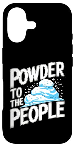 Powder To The People - �E�B���^�[�X�|�[�c �X�L�[ �X�m�[�{�[�h �X�}�z�P�[�X iPhone 17 �p
