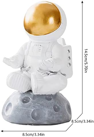 Astronaut Glasses Holder,Tianher Decorative Glasses Stand Resin Statues Glasses Display for Fun Desk Ornament, Kids Gifts