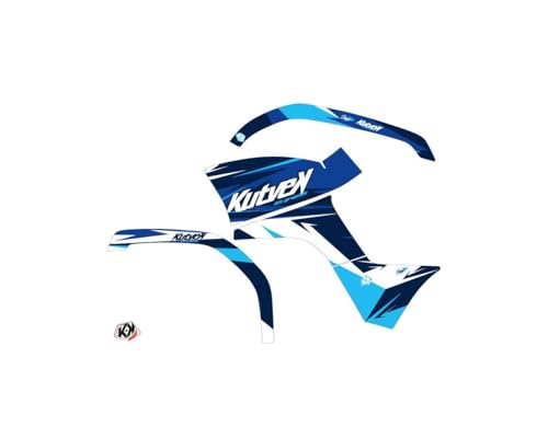 Kit deco quad Stage compatible con Yamaha 125 Grizzly azul de 2005 a 2013 2