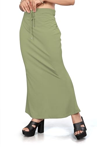 Image of Yashika Present Lycra Saree Shapewear Petticoat for Women||Straight Fit Petticoat Saree Silhouette Shape Wear Dress for Saree|| AZ-YS-OG-SHAPER-P