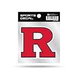 Rico Industries NCAA Rutgers Scarlet Knights Alternate 4" x 4" Decal