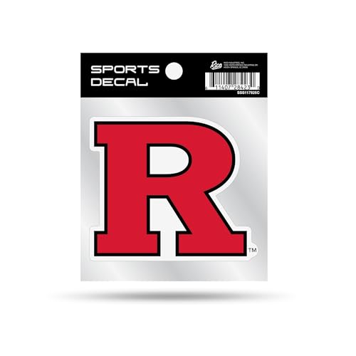 Rico Industries NCAA Rutgers Scarlet Knights Alternate 4" x 4" Decal