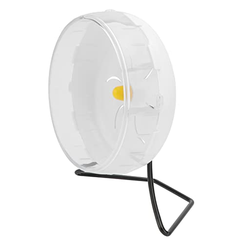 MERRYHAPY 17.5cm Silent Running Wheel for Hamsters Exercise Toy Nighttime Comfort Small Pet Rolling Wheel for Fun