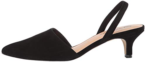 Bella Vita Sarah Slingback Dress Shoe Pump, Black Kidsuede Leather, 9 W Us #TOP7