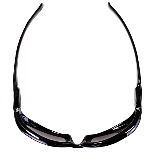 Bad Attitude Motorcycle Riding Sunglasses Black Frames with Smoke Lenses4