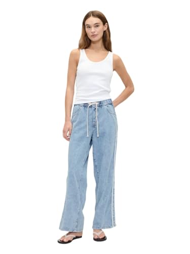 Image of Gap Women's Wide Leg Pull on Utility Pant