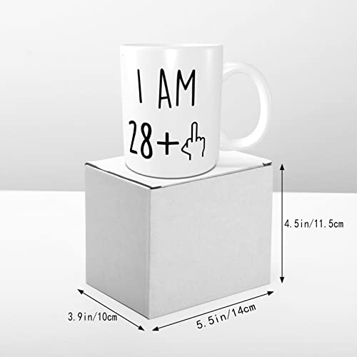 Divertido regalo de cumpleaños 29, taza de cumpleaños 29, regalos de cumpleaños 29, feliz 29, taza de café Whitecups… - Imagen 6