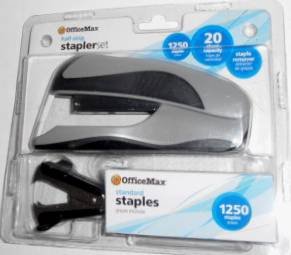 Office Max Half Strip Stapler Set Value Pack