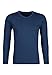 Huber Thermoline Shirt Langarm Tricot, Bleu Marine (0369), XXL Homme