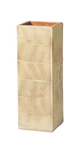 ヤマ庄陶器 傘立て クリーム色など 17xd717xd747cm 信楽焼 白泥スコール傘立