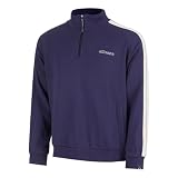 Ellesse Pilton 1/2 Zip Top Hombres Sudadera Azul Oscuro L