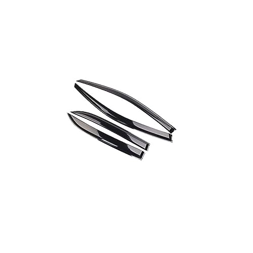 Déflecteur de fenêtre Nissan Qashqai pare brise latéral garniture noire luxe