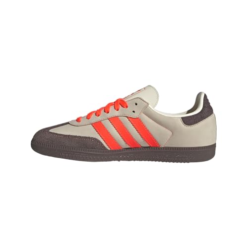 adidas Women's Crewht/Sorang Samba OG W orangeCream White/Solar Orange 11.5 US
