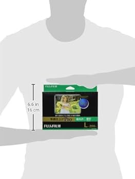 FUJIFILM 写真用紙 画彩 光沢 厚手 L 200枚 WPL200PRM 2mvetro 41ZY-CTjugL.jpg