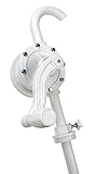 Performance Tool W54285 Professional Rotary Barrel Pump Dispenser for Fluid Transmission, White,...