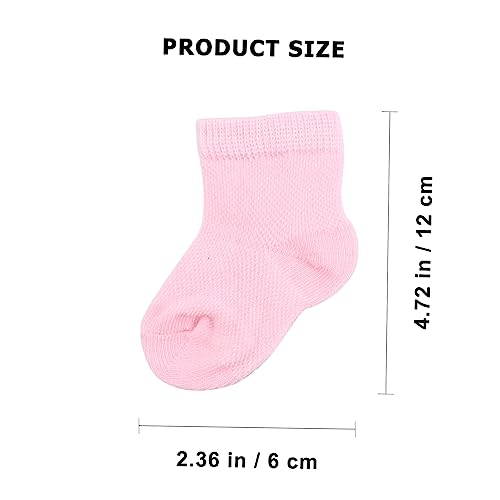 VICASKY 4 Pairs Gloves and Socks Newborn Clothing Cotton Spandex Soft Breathable Mittens and Socks for Boys Comfortable Fit2