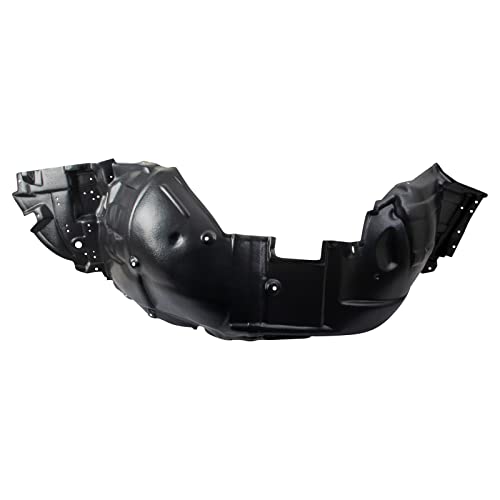 Image of TRQ Front Inner Fender Liner Set Compatible with 2007-2009 Lexus LS460 2008-2009 LS600h LX1248105 LX1249105