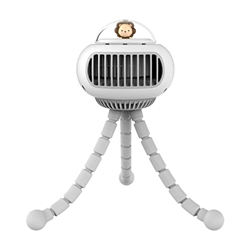 Mini ventilateur rechargeable USB portable sans lame pour poussette et bureau Feng Shui