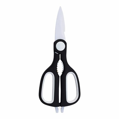 San Ignacio Tijeras de Cocina Cook SG-7285 Negro Acero Inoxidable 21,3 cm